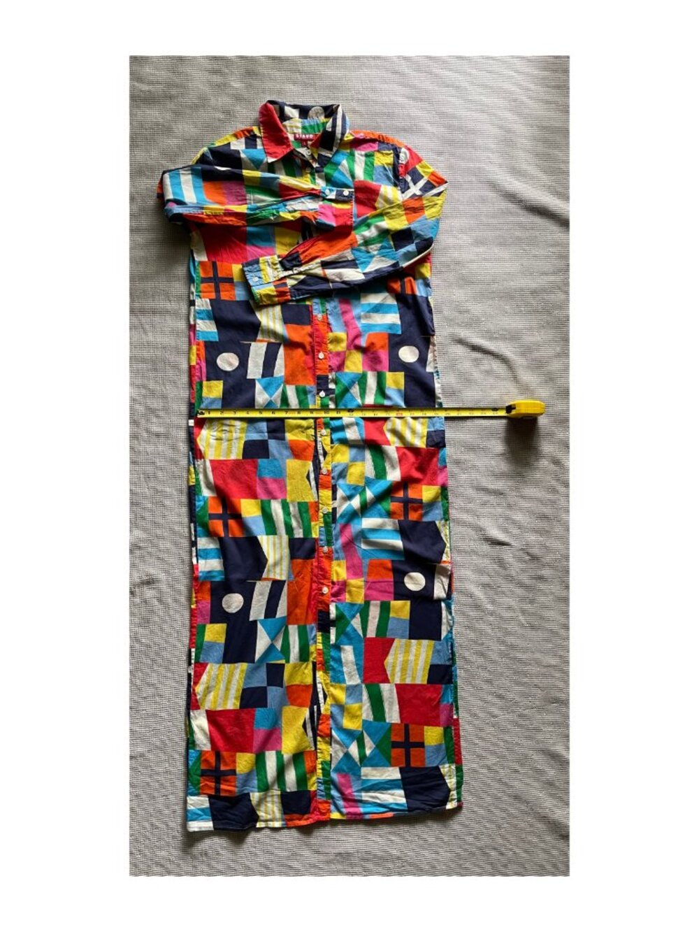 STAUD Maxi Shirt Dress / Vita Dress - Size S - Pre-Owned - Very Good Condition - Picture 11 of 15